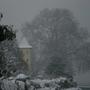 le manoir depuis le bain des Dames