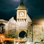 passage de nuit sous l’horloge