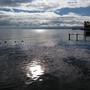bord du lac, ciel mouvement